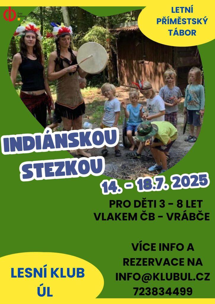 indiánskou stezkou - příměstský tábor - klub úl